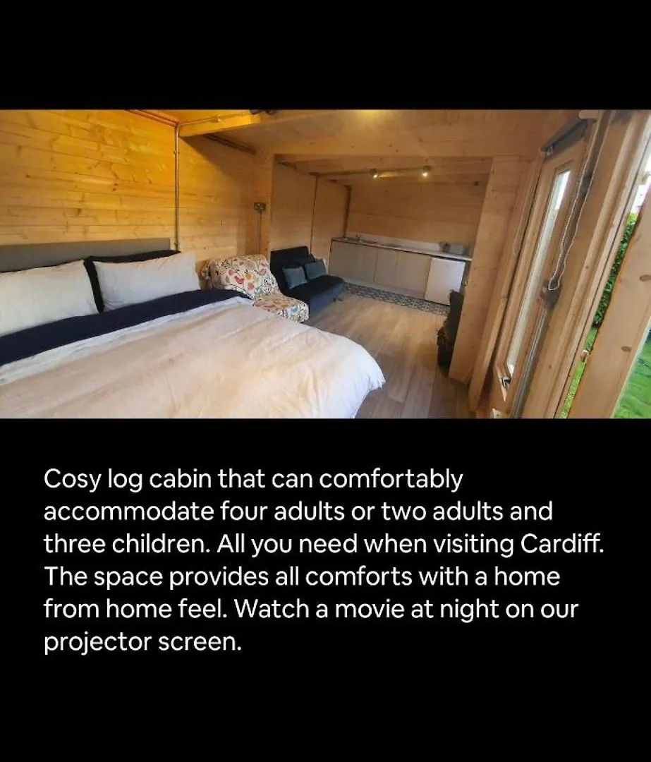 Super Cosy, Self-Contained Cabin Private Ensuite 카디프 샬레